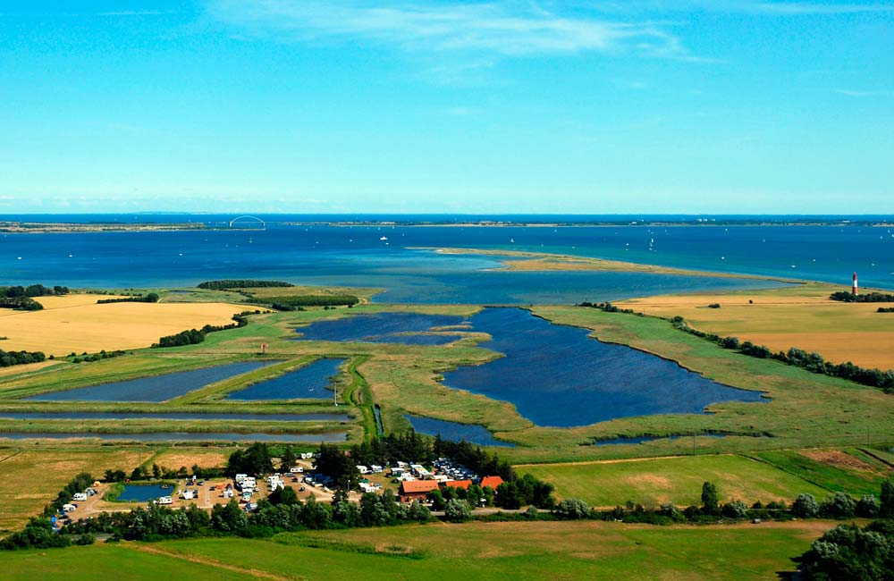 Luftbild Fehmarn / Flüggerteich